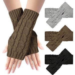 Acheter FRALU – gants tricotés pour femmes, automne et hiver