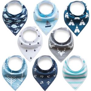 Vicloon Bavoirs Bébé 100% Coton,7pcs Bavoirs Imperméables pour Bébé Bavoir  Etanche Bébé Doux & Absorbant Unisexe Imprimés Rigolos pour Bébé de 0 mois  à 3 ans,Multicolores : : Bébé et Puériculture