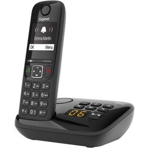 Téléphone fixe Gigaset AS690A - Téléphone DECT sans Fil avec répo