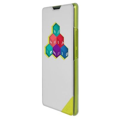 Wiko Etui Smart Folie Wicube pour Robby 3G Blanc - Téléphonie