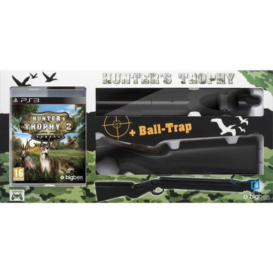 Hunter's Trophy 2 - Le jeu + le fusil [PS3] - Comparer avec