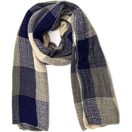 Écharpe - ZHUODIKE - Multicolore - Hiver - Grande Taille - Style Casual Multicolore Écharpe - ZHUODIKE - Multicolore - Hiver - Grande Taille - Style Casual Multicolore