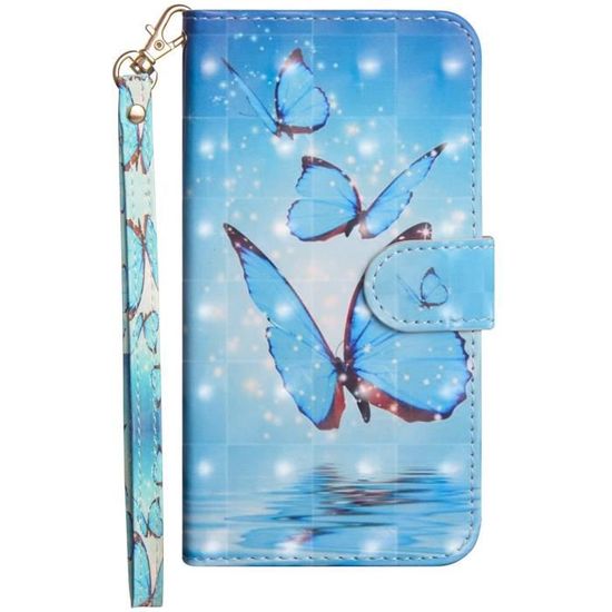 Housse étui Flip Coque Portefeuille Pour Huawei Honor 9x Lite – Motif Fleurs