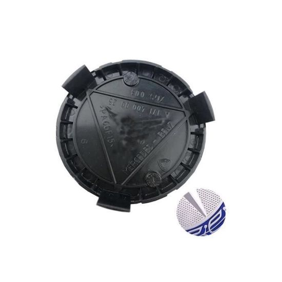 Juxinchang - 4pcs Logo 75MM Rouge Origine Haute Centre De Roue Jante Cache Moyeu Emblème Pour Mercedes Benz - Auto - Foto 4