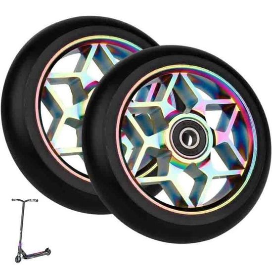PATIKIL Roues de longboard avec roulements ABEC-11, roues de rue pour