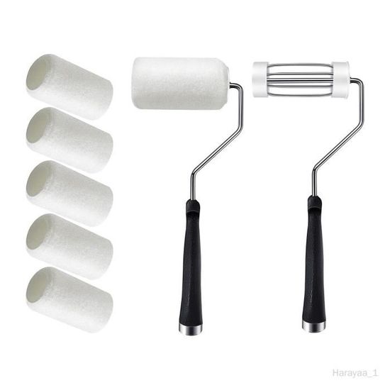 EXCEART 4pièces Set De Rouleaux Éponge Pour Peinture Outils De