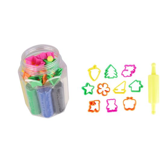 Outil De Modélisation De Pâte à Modeler Pour Enfant - GOTOTOP - Kit De 6 Outils En Plastique