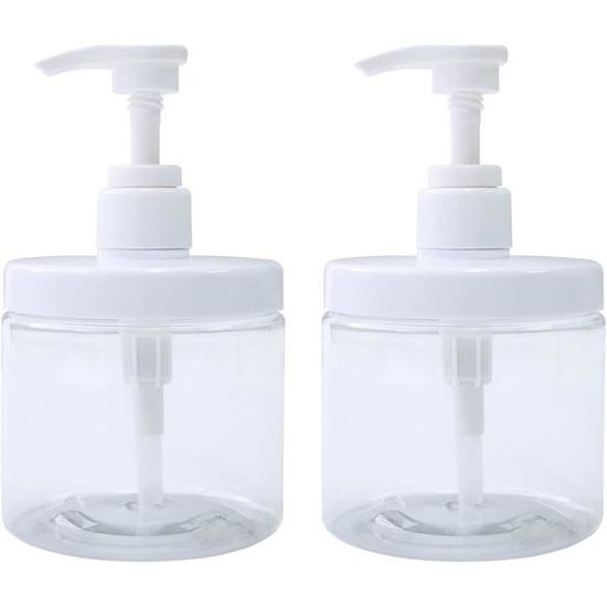 Lot De 2 Distributeurs De Sirop à Pompe - Bidon De 5 Litres, Couleur Blanche - Pour Sirop Monine Ou Autres