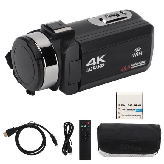 Camescope Cassette Mini Dv Caméscope Numérique 16X HD - Écran Rotatif 270°, Idéal Pour Enfants Et Débutants Zoom Numérique 16x