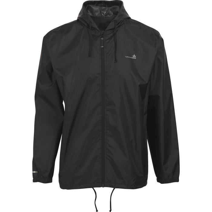 WANABEE Coupe vent Bruine 100 Homme Noir Cdiscount Sport