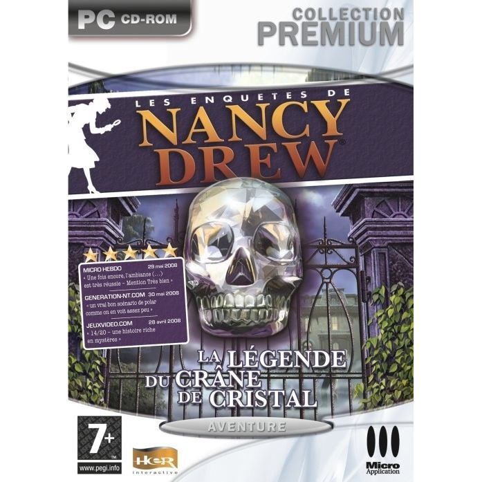 Les Enquêtes De Nancy Drew La Légende Du Crâne De Cristal Pc - vue 2