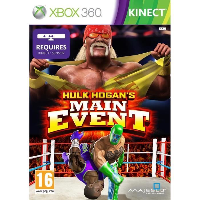 HULK HOGAN'S MAIN EVENT / Jeu console XBOX 360