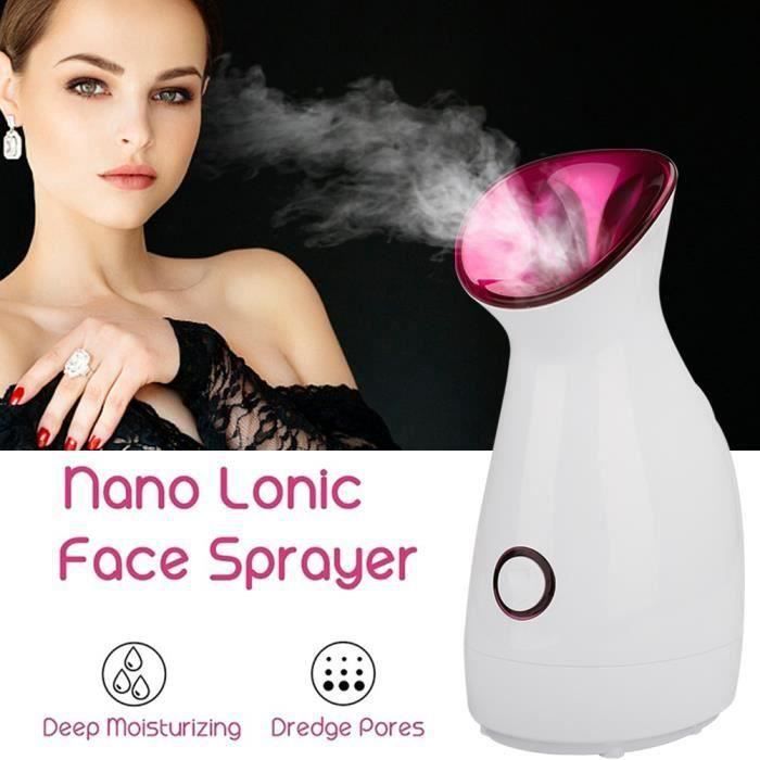 Vapeur Visage Vaporisateur Sauna Spa Facial Chaude Nano Ionique Visage Steamer Humidificateur Appareil Outils Nettoyage Pore
