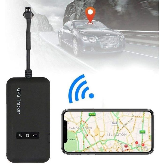 Tracer GPS pour véhicule, Mini Dispositif de Localisation et de Suivi en Temps Réel par GPRS/GSM/SMS, pour Voiture, Scooter, Moto, V