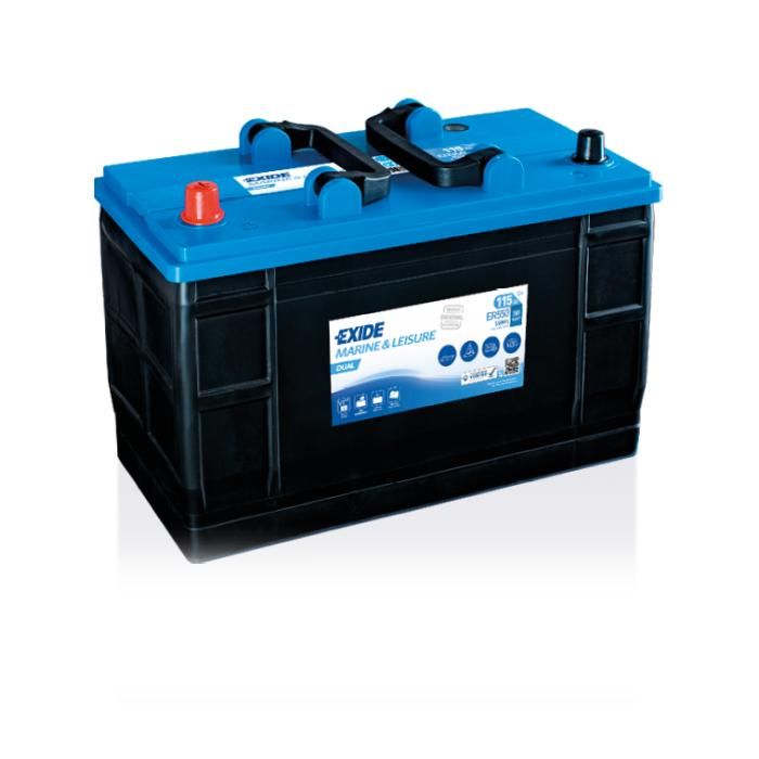 Batterie marine DUAL 115 Ah EXIDE