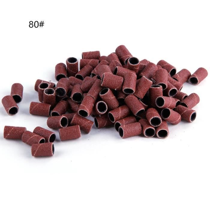 Sable de meulage bague de tête de clou spécial roue 80 d'environ 50 # - sac-marron