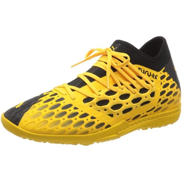 PUMA Future 5.3 Netfit Tt, Chaussures de Football Homme, Jaune ( Ultra Jaune Noir), 44 Eu