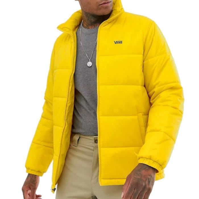 Doudoune Jaune Homme Vans Layton