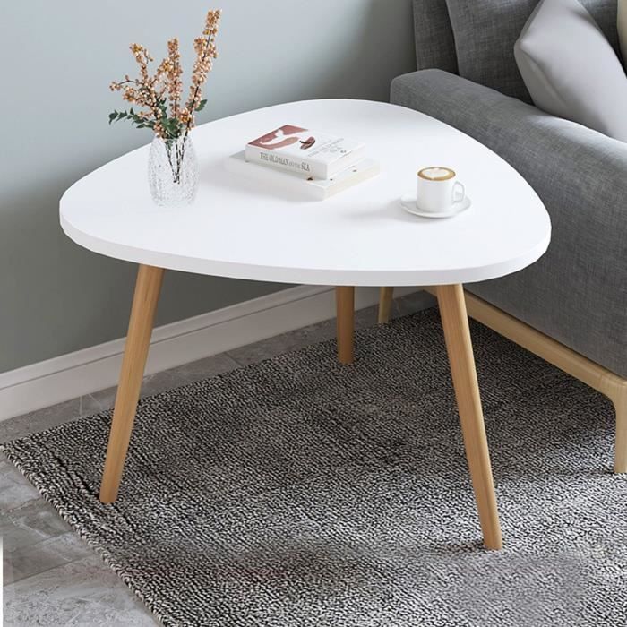Table Basse Ronds BLANC