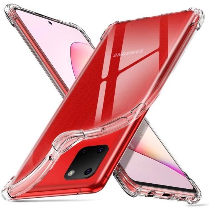 Coque Antichoc Silicone Transparent pour Samsung Galaxy NOTE 10 LITE Phonillico®