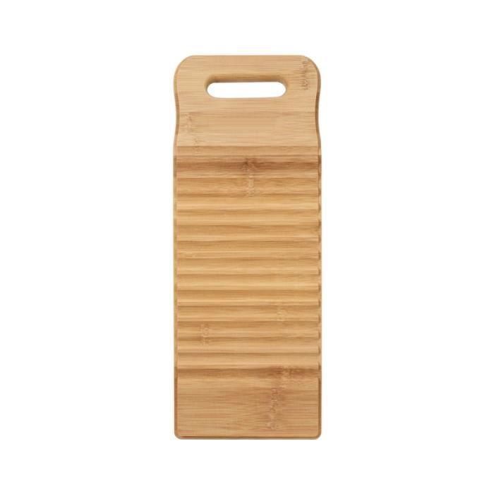 1 Pc maison planche à laver à en bois de bambou créatif à à récurer pour laverie automatique PLANCHE A DECOUPER