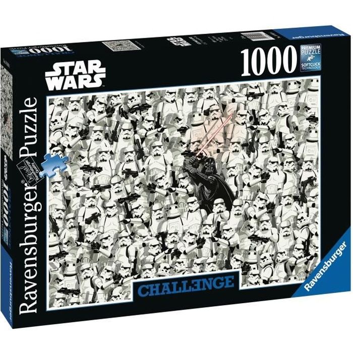 Puzzle 1000 p - Star Wars (Challenge Puzzle)