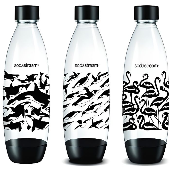 sodastream Pack 3 Bouteilles 1L Fuse Beautiful Nature - 3000498