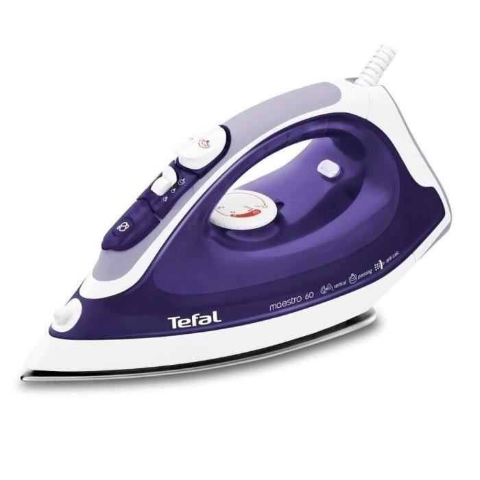 Tefal FV3764 Violet 2200W 300ml Maestro Anti-Calcaire Vapeur Anti-Calcaire