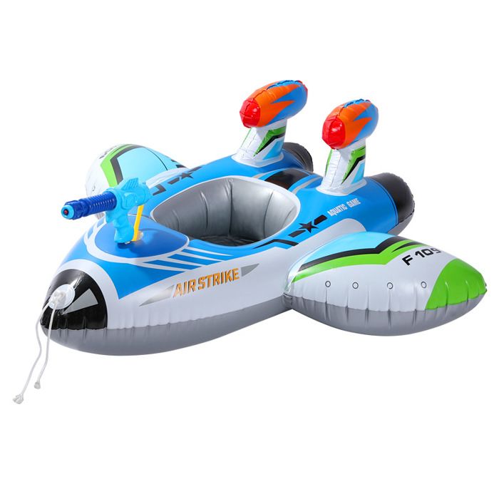 Siège Aquatique Enfant Avec Ombrelle Flotteur Piscine Enfant Avec Ombrelle – Siège Ergonomique En PVC, Clip De Sécurité, Compatible Toutes Formes De Bassin (voiture Design
