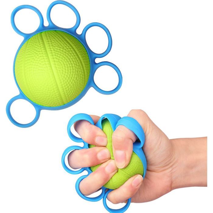 Renforceur Doigts Et Prise En Main - Balles De Préhension Avec 5 Boutons Indépendants