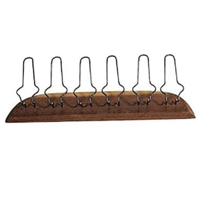 Qcwwy Support De Tuyau Pliable En Bois, Présentoir Pour Tuyau Portable