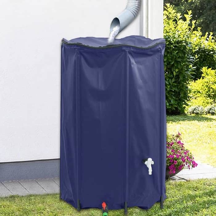 Réservoir deau pliable vidaXL 1000 PVC Robinet intégré
