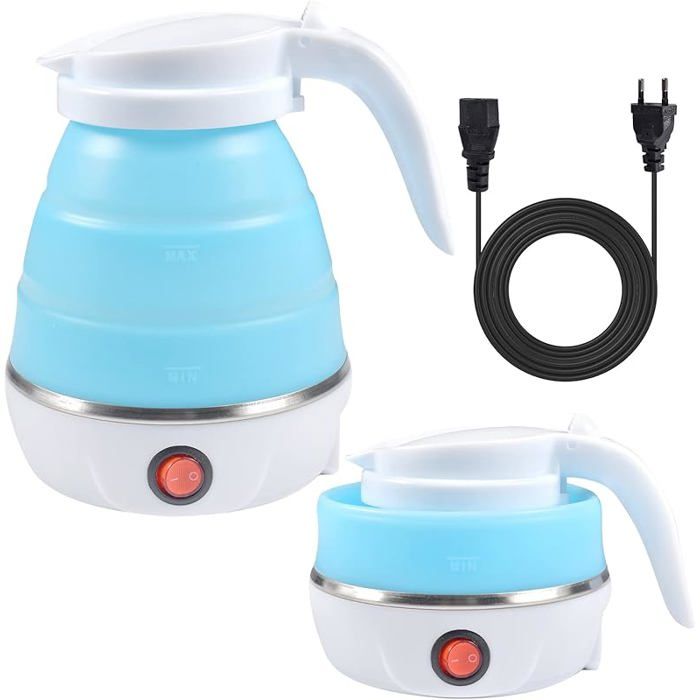Bouilloire De Voyage Portable 600 Ml Mini Bouilloire Électrique Voyage