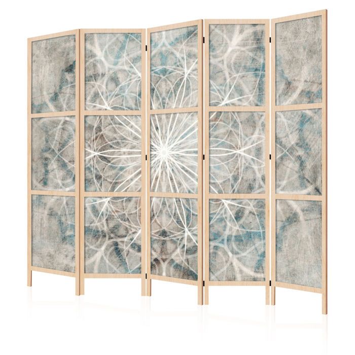 Paravent intérieur unilatéral - LumaSoul - 9-1-17-0-3d-1-2-5 - 5 pièces - 225x172 cm - Boho Japonais 4