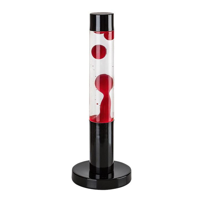 Lampe lava LED Rabalux puissance 25 W 3000 K cire rouge Lavastic