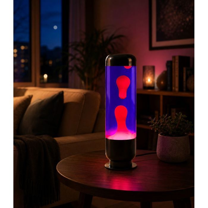 LAMPE A LAVE CAPSULE VIOLET/ROUGE LAMPE A LAVE CAPSULE VIOLET/ROUGE