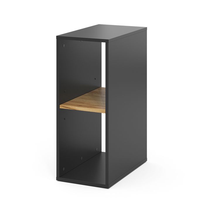 Armoire pour PC Tomy 28.5x50cm 2 compartiments Anthracite/Chêne de force doré Vicco 54665 Armoire pour PC Tomy 28.5x50cm 2 compartiments Anthracite/Chêne de force doré Vicco 54665
