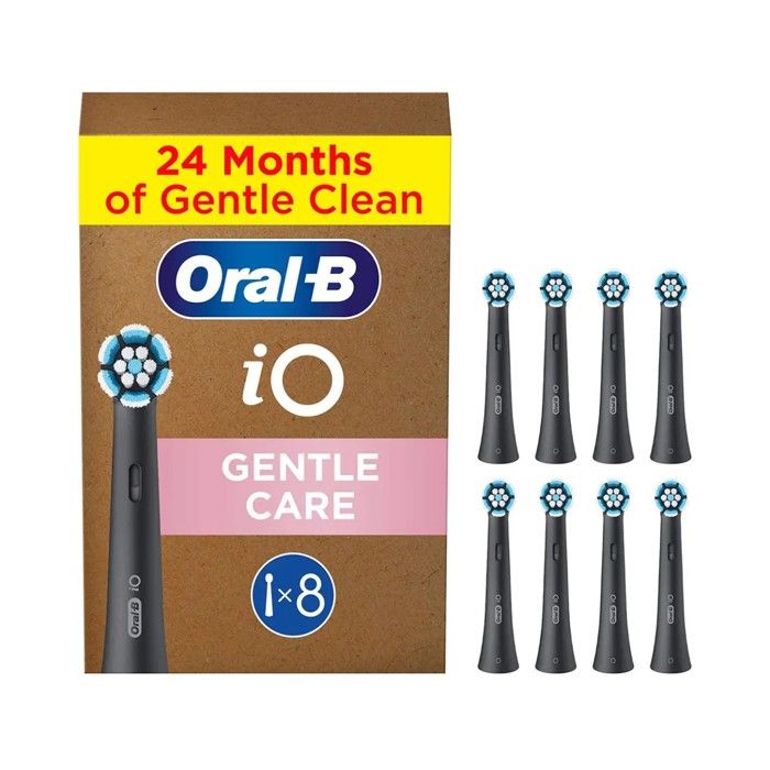 Têtes de brosse à dents ORAL B iO Gentle Care 8 unités Poils ultra doux
