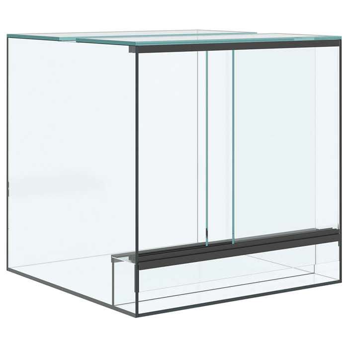 Terrarium avec stockage - vidaXL - verre - transparent - 30 x 30 x 30 cm 266axv70q