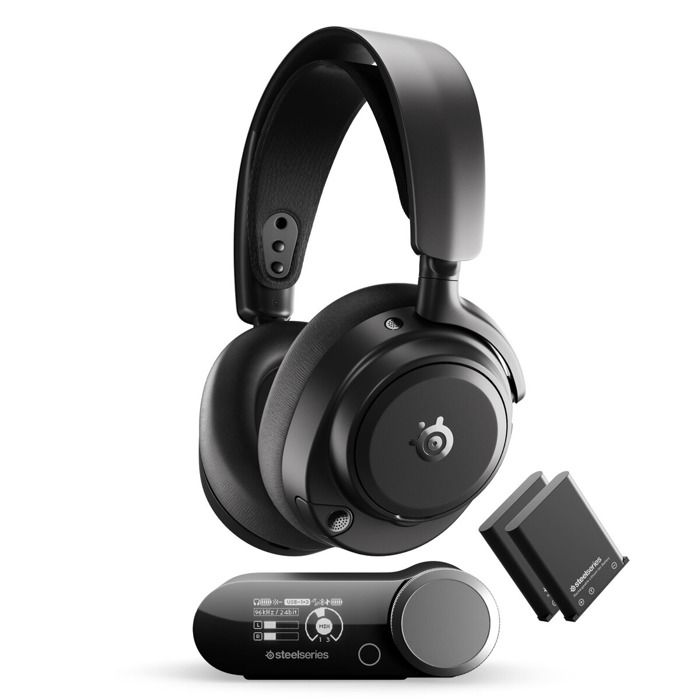 SteelSeries PC Gaming sans fil Arctis Nova Pro Omni Noir