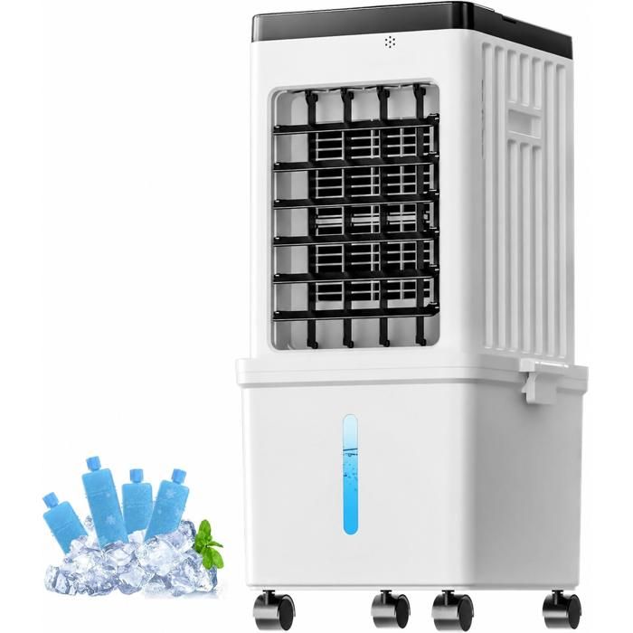 Ventilateur portable ventilateur portable à évaporation avec réservoir deau de grande capacité refroidisseur dair