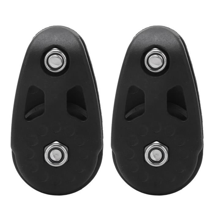 2 Poulies Verticales Silencieuses Avec Vis - Pour Corde à Linge, Câble Et DIY