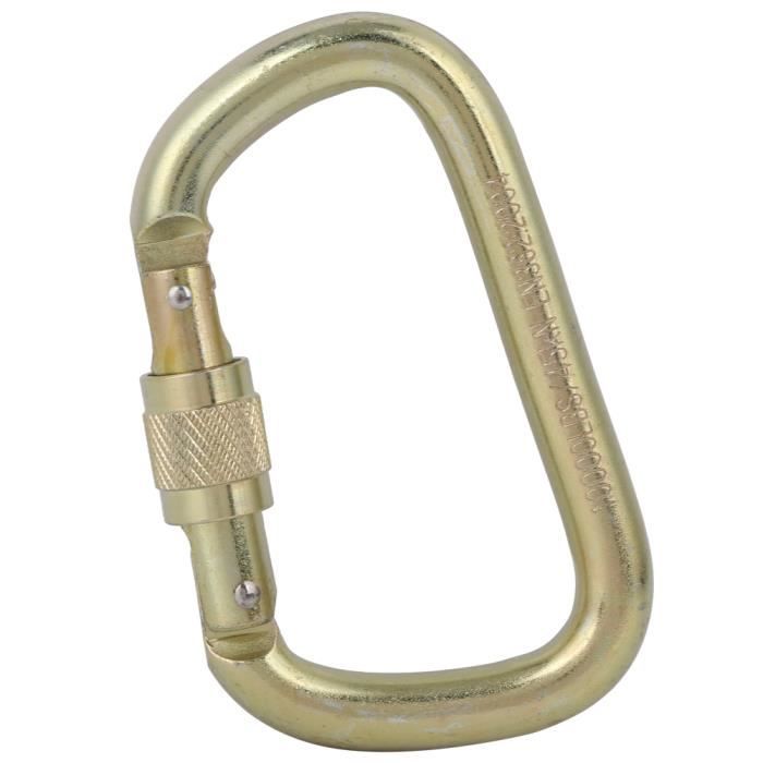 XINDA - mousqueton pour escalade, 5 pièces, 25kn e... - Grandado
