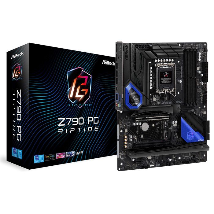 Carte mère – ASRock – Z790 PG Riptide – Blanc – Socket 1700 – 4 slots mémoire