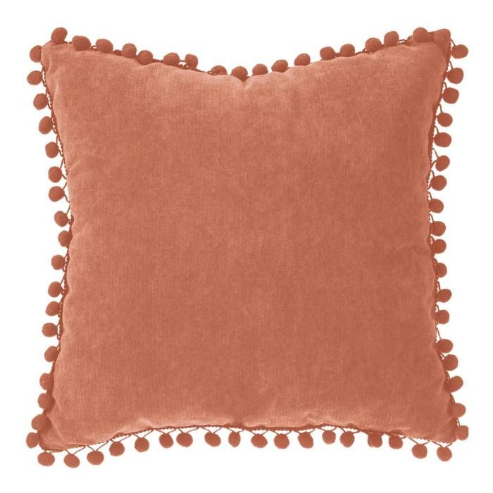 coussin terracotta