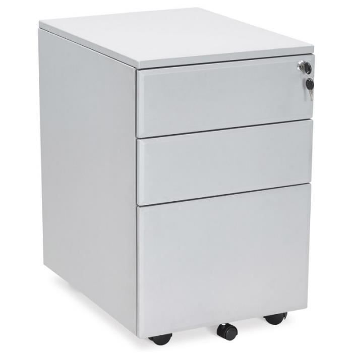 Ce Caisson De Bureau 3 Tiroirs Design Mathias Est Pratique Grace A