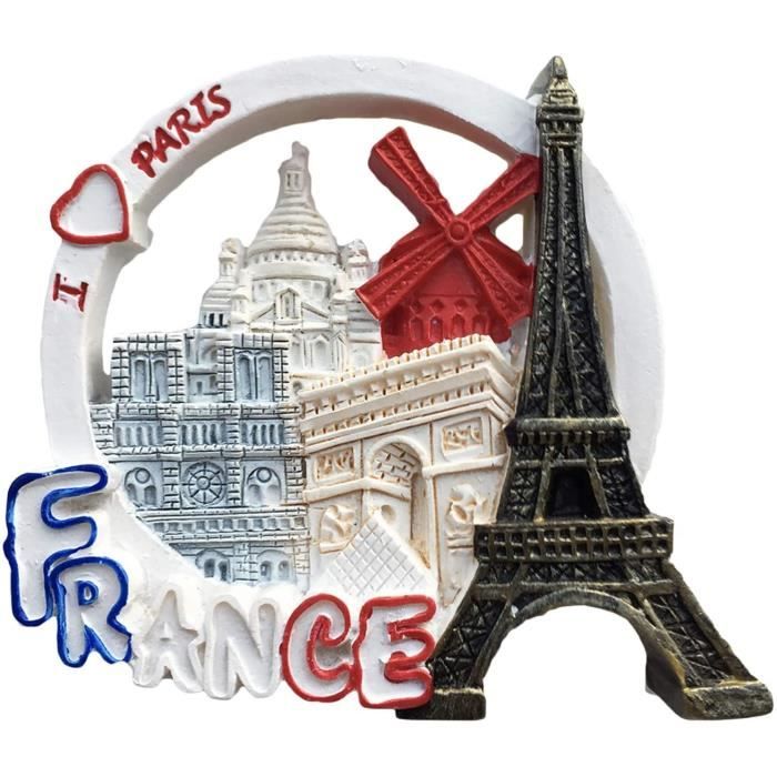 Maquettes de bâtiments souvenirs en résine - Miniatures 3D