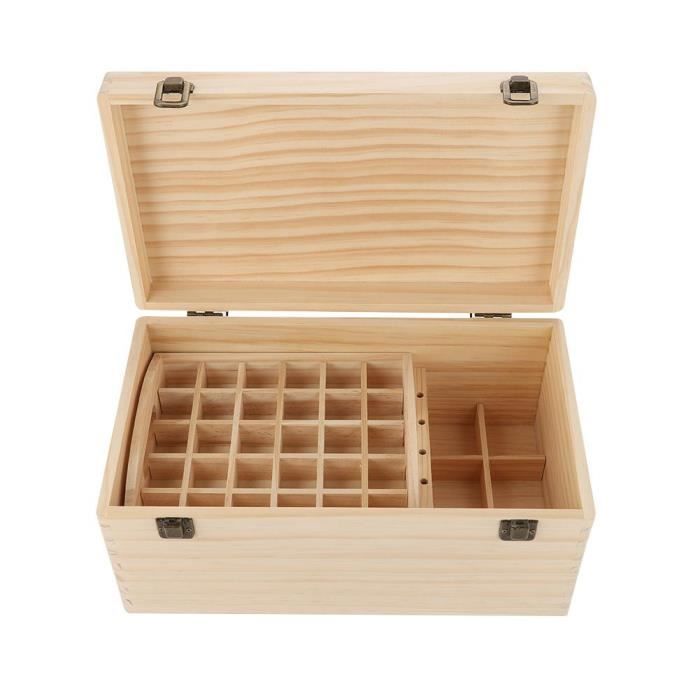 35 X 20 X 16 5 Cm Boite De Rangement A Huiles Essentielles En Bois Pour 66 Flacons Achat Vente Huile Essentielle 35 X 20 X 16 5 Cm Boite De Cdiscount