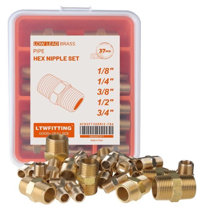 Lot De 45 Bouchons Pour Vapoteur – Prise Air 1/4 Pouce NPT Mâle, Référence Z1414MMIP