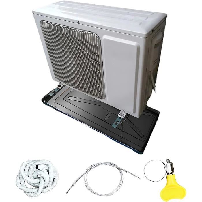 Bac De Récupération Eau Climatiseur - Acier Inoxydable, Fabrication Monobloc | Plusieurs Tailles (60x40cm, 70x50cm...)